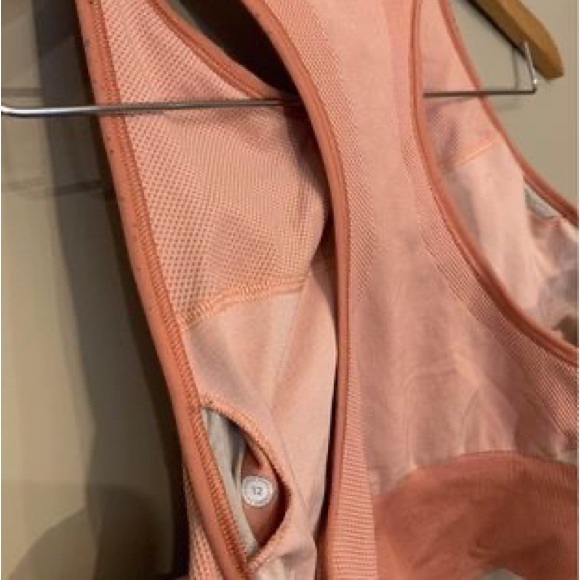 Pink Lululemon Sports Bra - Picture 4 of 4